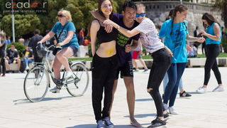 Ludijada zadarskih maturanata na Pozdravu suncu i Morskim orguljama