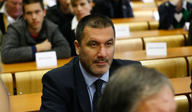 Potpisivanje ugovora o dodjeli stipendija pomorcima, Joso Nekic