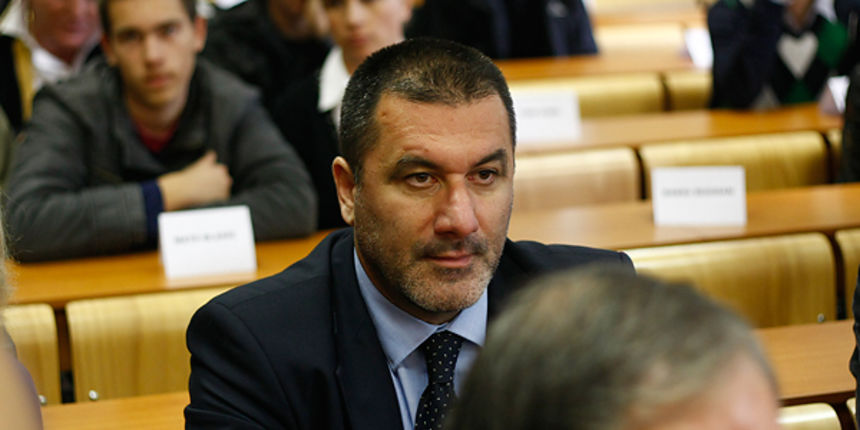 Potpisivanje ugovora o dodjeli stipendija pomorcima, Joso Nekic