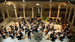 Orchestra Mitteleuropea u klaustru crkve Sv. Frane, Foto: Leo Banić