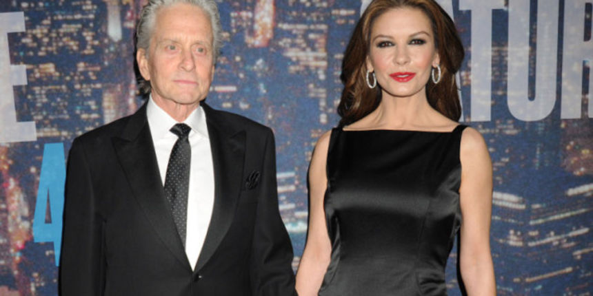 Michael Douglas and Catherine Zeta Jones arrive and join comedy’s biggest stars return to Studio 8H for one night only and pay tribute to the series’ incredible 40 year history for the “SNL 40th Anniversary Special”. The show airs live on Sunday, Febr