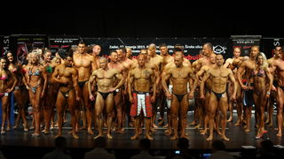 Zadar, 270413.
Narodno kazaliste, Siroka ulica. Zadar je po prvi put domacin Prvenstva Hrvatske u bodybuildingu i fitnessu u organizaciji BBK Hulk. Prvenstvo se odrzalo u HNK Zadar. 
Foto: Jure Miskovic / CROPIX