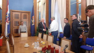 Prijem barkajola kod gradonačelnika