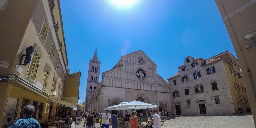 Katedrala svete Stošije, sunce, vrućina