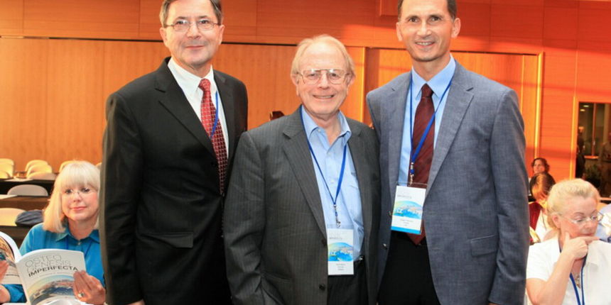 Darko Antičević, David Silence (legendarni autor klasifikacije Osteogenesis Imperfecta) i Dragan Primorac Darko Antičević, David Silence (legendarni autor klasifikacije Osteogenesis Imperfecta) i Dragan Primorac