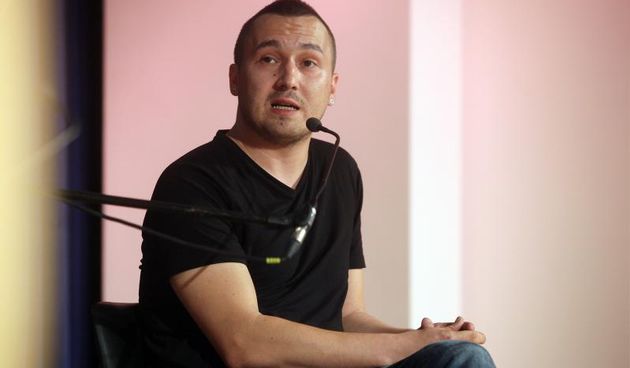 Rovinj – Weekend media festival, predavanje, dvoboj print vs. internet, Matija Babic, Index. hr, Hrvatska. Photo: Zarko Basic/PIXSELL