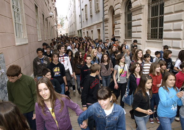 Eko dani 2009: Eko grafiti i Zagrlimo poluotok (Foto: Sasa Cuka)