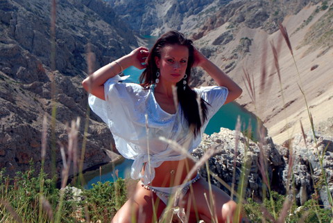 Ljepotice, kamen i voda