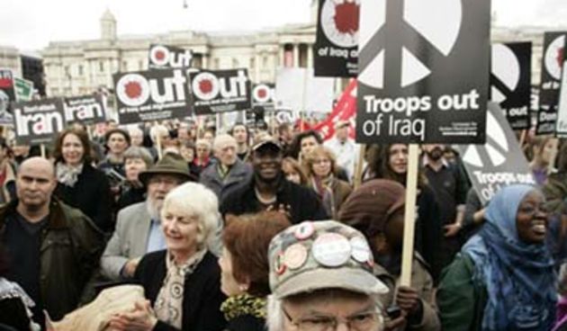 London prosvjed (Foto: HTV)