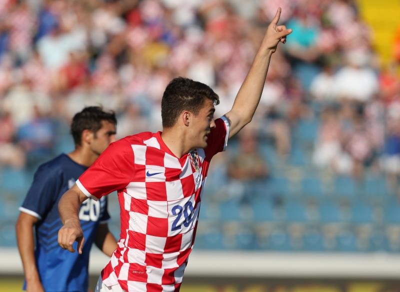 07.06.2015., Varazdin – Prijateljska nogometna utakmica izmedju Hrvatske i Gibraltara. Photo: Goran Stanzl/PIXSELL