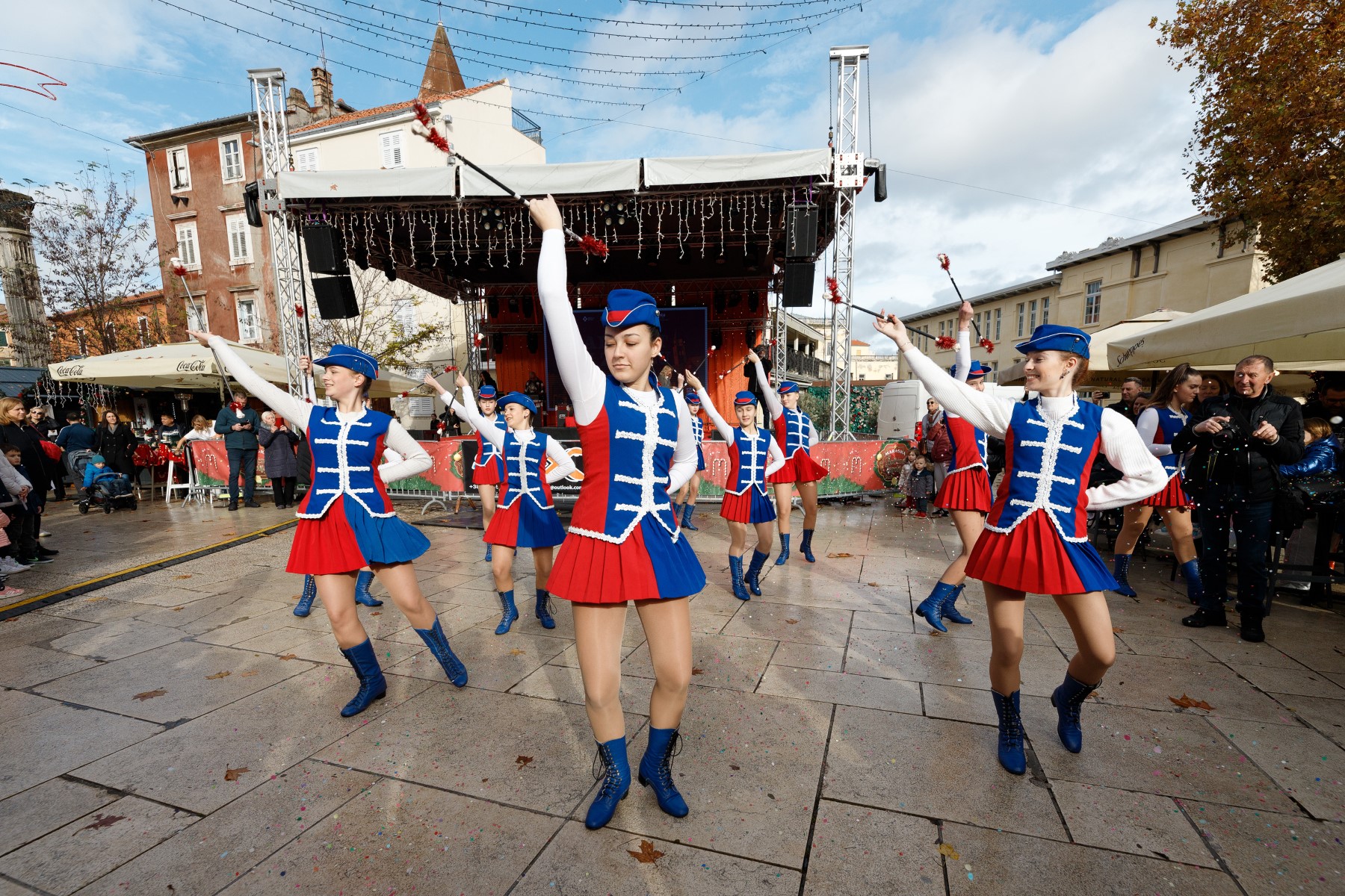 Defile mažoret plesa @ Advent u Zadru Defile mažoret plesa @ Advent u Zadru