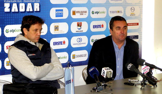 KK Zadar Danijel Jusup i Zdenko Micic (foto Nikola Turcinov)