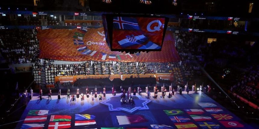 Doha: Svečano otvorenje 24. Svjetskog prvenstva za rukometaše, foto: Goran Stanzl/PIXSELL Doha: Svečano otvorenje 24. Svjetskog prvenstva za rukometaše, foto: Goran Stanzl/PIXSELL