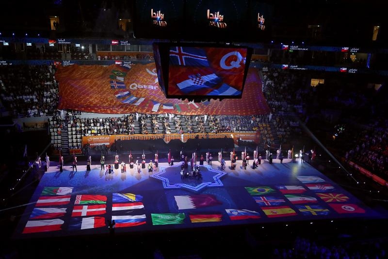 Doha: Svečano otvorenje 24. Svjetskog prvenstva za rukometaše, foto: Goran Stanzl/PIXSELL Doha: Svečano otvorenje 24. Svjetskog prvenstva za rukometaše, foto: Goran Stanzl/PIXSELL
