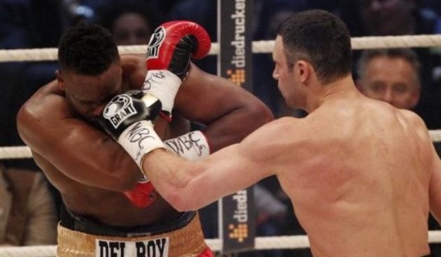 Vitalij Kličko – Dereck Chisora, foto: AP Photo