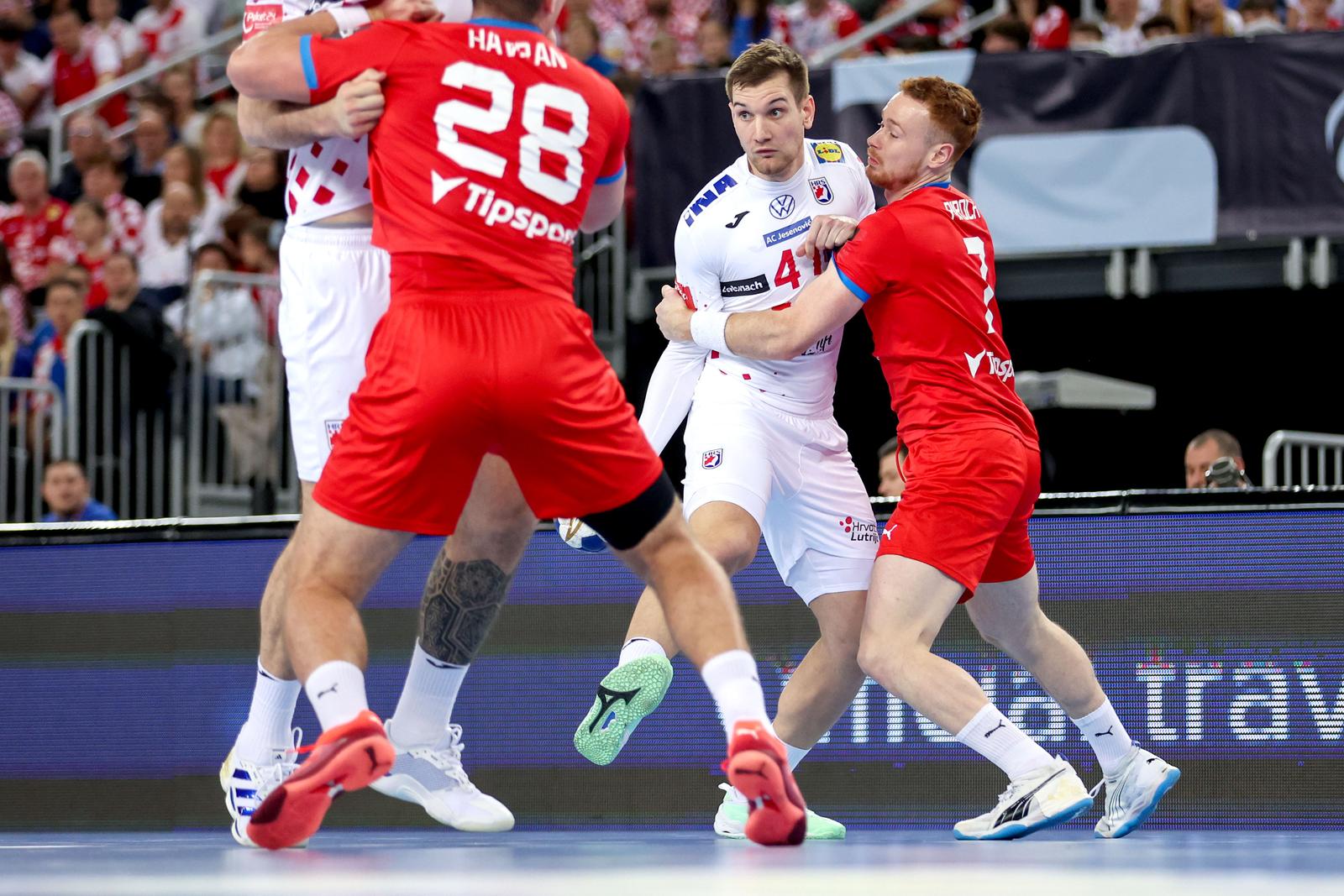 Kvalifikacije za EHF EURO 2026., skupina 5, Hrvatska – Češka