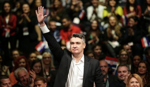 Zagreb – Stranacka konvencija SDP-a u maloj dvorani zagrebackog Doma sportova, kojom pocinje izborna utrka. Na skupu pod nazivom Hrvatska raste SDP predstavlja novi program i izbornu kampanju. Zoran Milanovic. Photo: Petar Glebov/PIXSELL