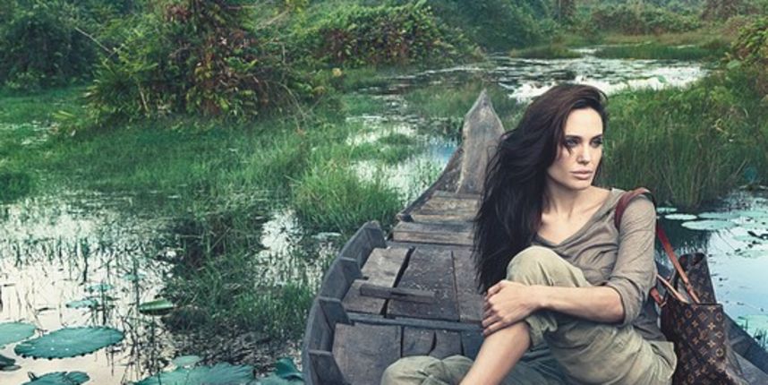Angelina Jolie (Foto: Annie Leibovitz) Angelina Jolie (Foto: Annie Leibovitz)