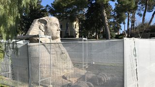 Krenuli konzervatorski radovi na uređenju sfinge, gotovi do kraja travnja