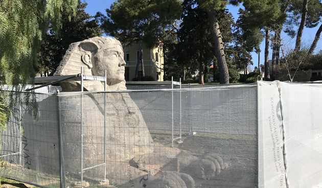 Krenuli konzervatorski radovi na uređenju sfinge, gotovi do kraja travnja