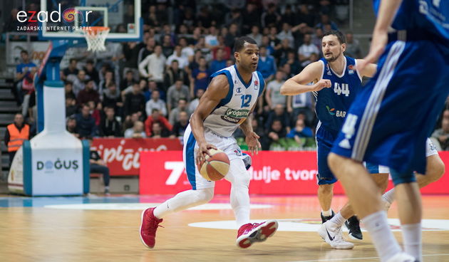 ABA liga, 17. kolo: KK Zadar – KK Mornar 77-93. Joshua Bostic