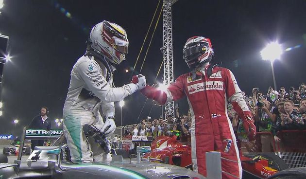 Hamilton i Raikkonen, foto: twitter