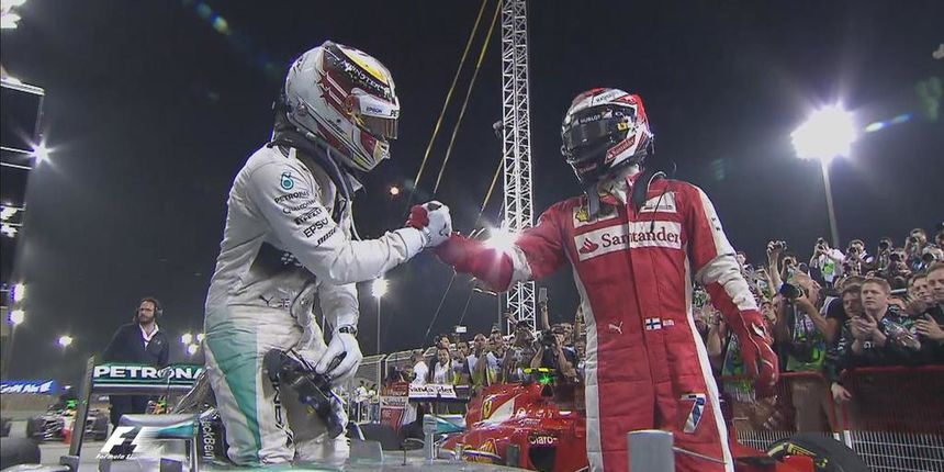 Hamilton i Raikkonen, foto: twitter Hamilton i Raikkonen, foto: twitter
