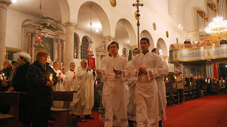 Misa za blagdan Svijećnice u crkvi Sv.Šime (Foto:Saša Čuka)