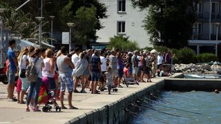 Novalja: Hidroavion sve popularniji način prijevoza između otoka i kopna