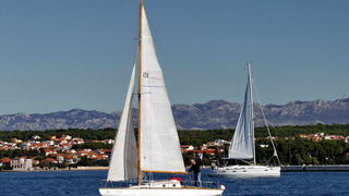 Zadarska Koka 2016. gledana s mora. Foto: Leonard Kvarantan Zadarska Koka 2016. gledana s mora. Foto: Leonard Kvarantan