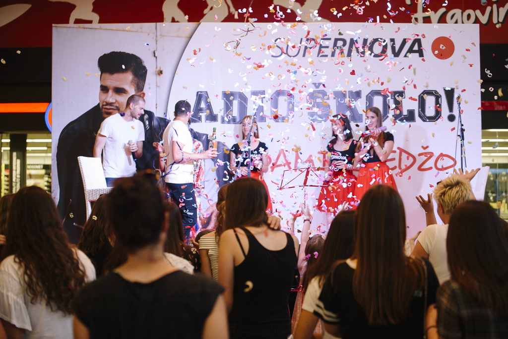 Supernova Zadar: Adio školo uz koncert Damira Kedže Supernova Zadar: Adio školo uz koncert Damira Kedže