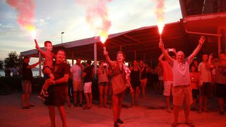 Velika je fešta na Vitrenjaku gdje se slavi zlatna medalja Šime Fantele i Igora Marenića