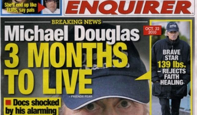 Michael Douglas, foto: National Enquirer