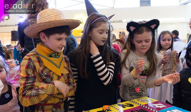 Dječji karneval u Supernova centru 25. veljače 2017.