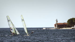 Jedrenje: Medal race s gledan s rive