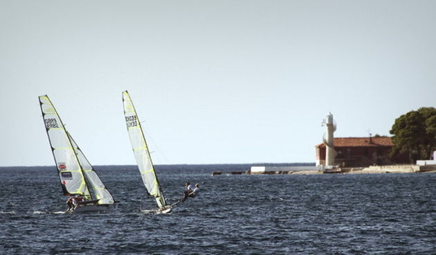 Jedrenje: Medal race s gledan s rive