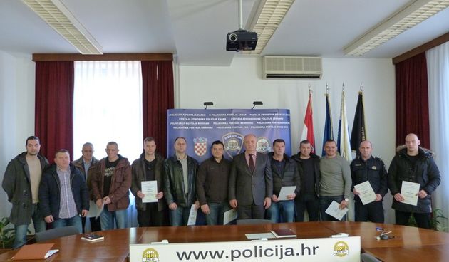 Nagrađeni zadarski policajci, Foto: PU zadarska