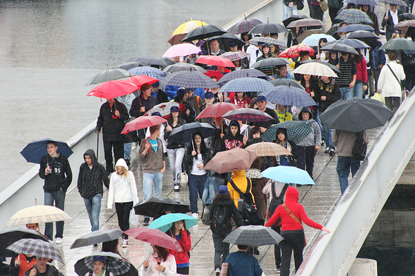 Dolazak sudionika SKM u Zadar (Foto:Saša Čuka)