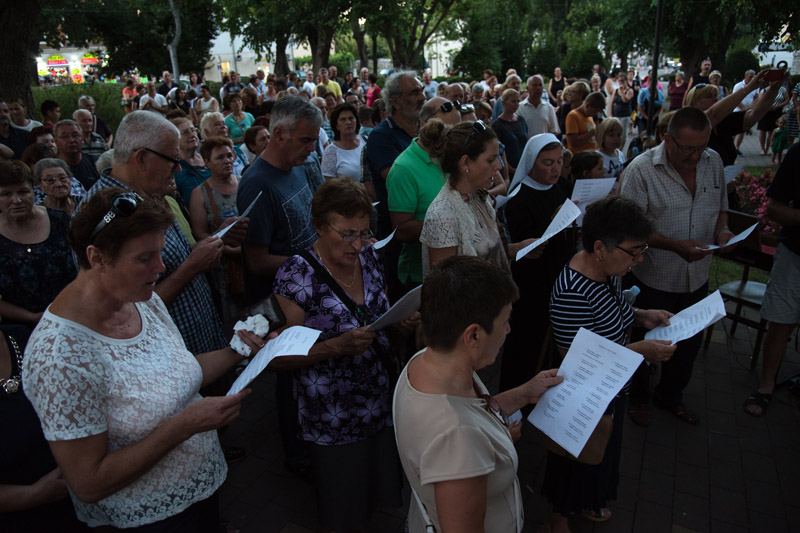 Procesija u Biogradu na blagdan sv. Roka, foto: Vinko Pešić Procesija u Biogradu na blagdan sv. Roka, foto: Vinko Pešić