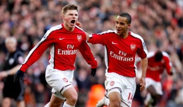 Arshavin, Walcott, Arsenal fc, foto: AP photo