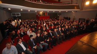 02.05.2014., Zadar – U HKK Zadar obiljezena je 20. godisnjice osnutka “Sepurina”, a svecanosti su prisustvovali generali Ante Gotovina i Mladen Markac, nacelnik policije Neven Paskvalin, zupan Stipe Zrilic te mnogi drugi uzvanici iz redova policije i vo 02.05.2014., Zadar – U HKK Zadar obiljezena je 20. godisnjice osnutka “Sepurina”, a svecanosti su prisustvovali generali Ante Gotovina i Mladen Markac, nacelnik policije Neven Paskvalin, zupan Stipe Zrilic te mnogi drugi uzvanici iz redova policije i vo