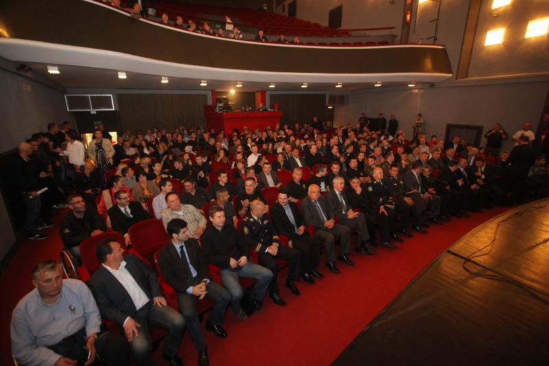 02.05.2014., Zadar – U HKK Zadar obiljezena je 20. godisnjice osnutka “Sepurina”, a svecanosti su prisustvovali generali Ante Gotovina i Mladen Markac, nacelnik policije Neven Paskvalin, zupan Stipe Zrilic te mnogi drugi uzvanici iz redova policije i vo 02.05.2014., Zadar – U HKK Zadar obiljezena je 20. godisnjice osnutka “Sepurina”, a svecanosti su prisustvovali generali Ante Gotovina i Mladen Markac, nacelnik policije Neven Paskvalin, zupan Stipe Zrilic te mnogi drugi uzvanici iz redova policije i vo