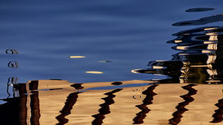 Svitanje i rano jutro u novoj luci Gaženica