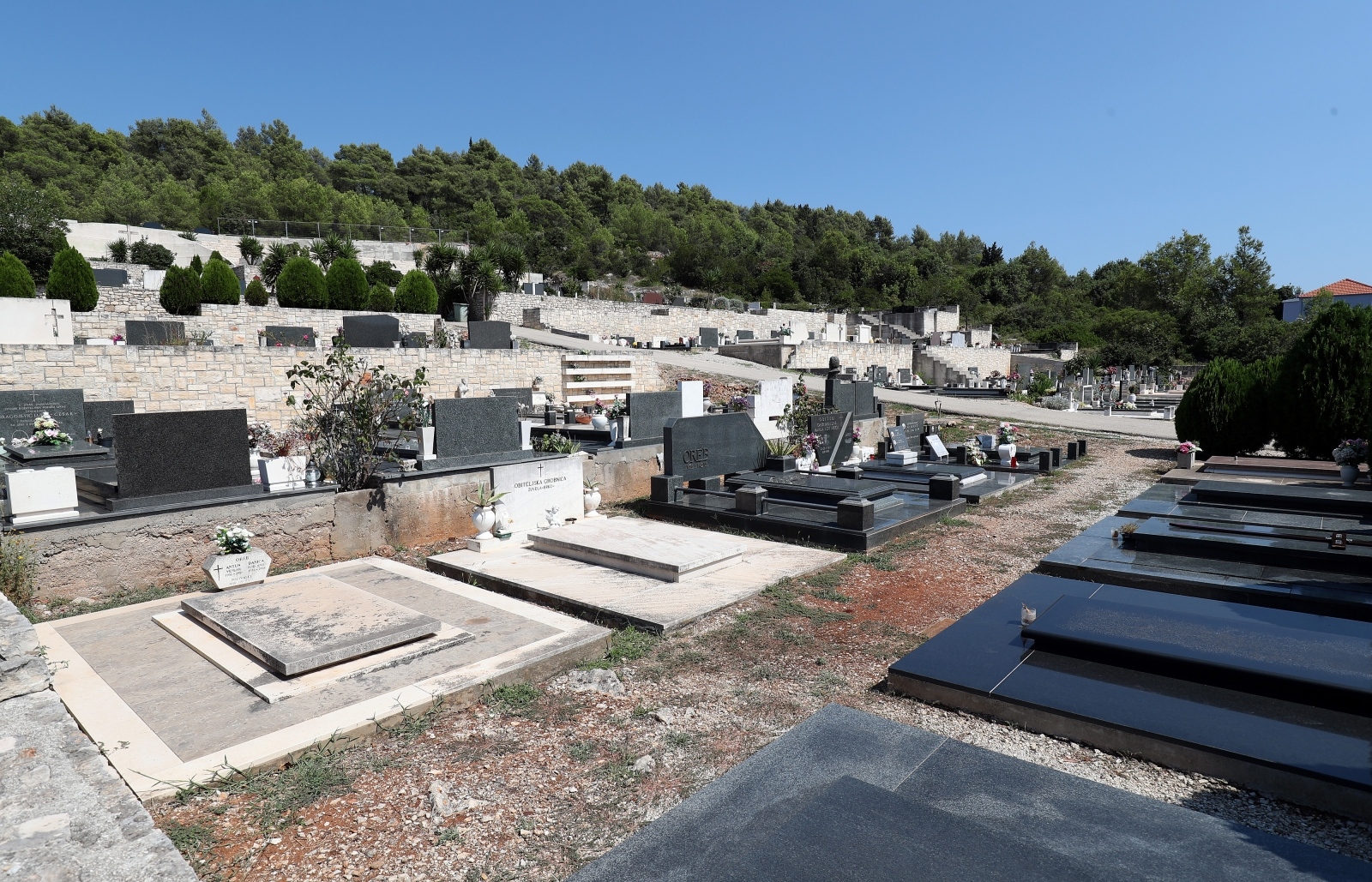 Vela Luka: Groblje sv. Roka na kojem će biti pokopan Oliver Dragojević