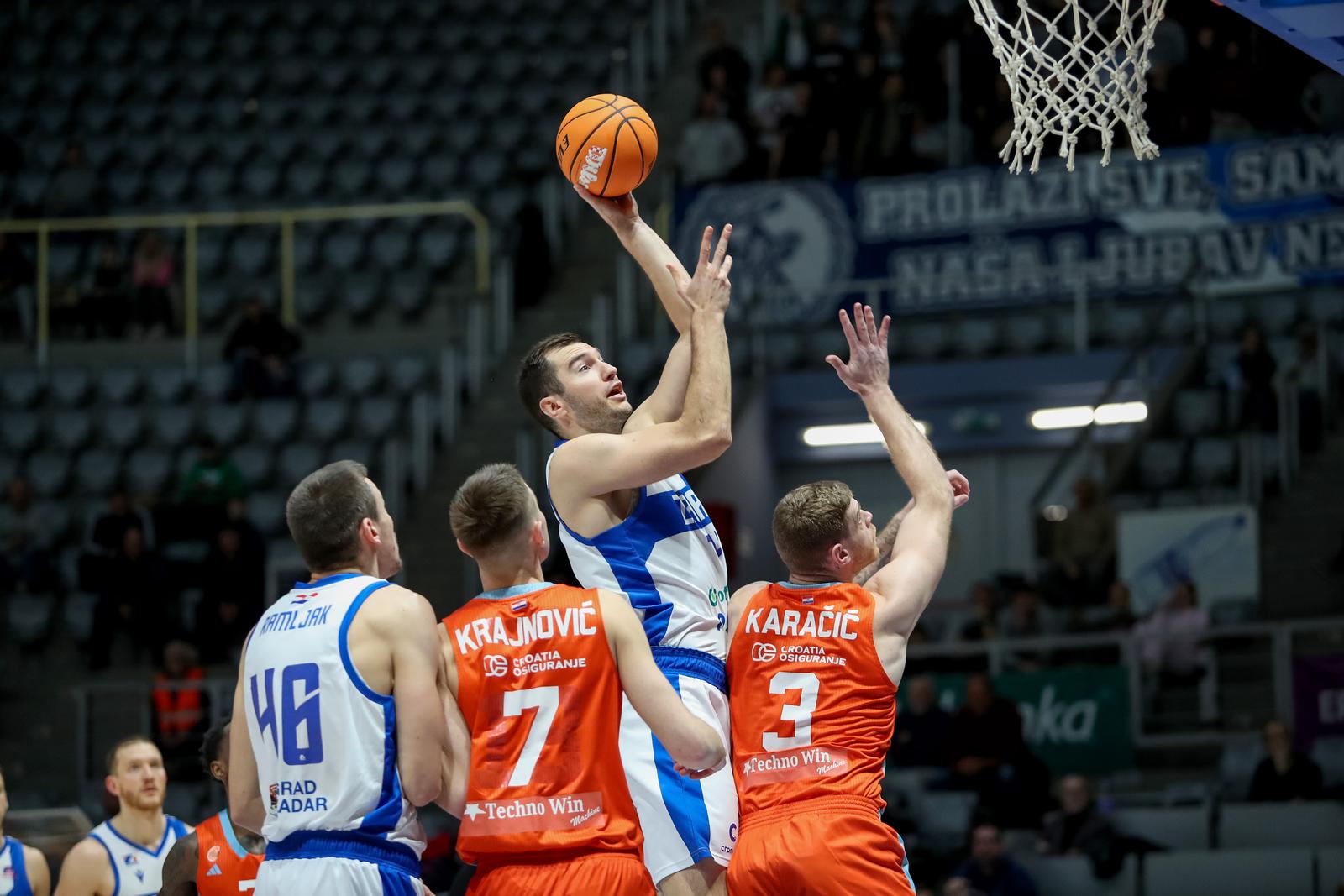 Zadar i Cedevita Junior odigrali utakmicu 19. kola FavBet Premijer lige