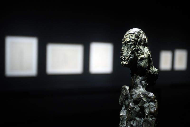 Zagreb: Eksponati izložbe Alberto Giacommeti u Umjetničkom paviljonu Zagreb: Eksponati izložbe Alberto Giacommeti u Umjetničkom paviljonu