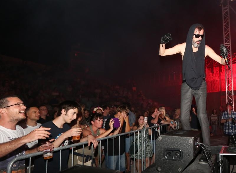 Na tvrdjavi sv. Mihovila Goran Bare s Majkama odrzao koncert. Photo: Dusko Jaramaz/PIXSELL Na tvrdjavi sv. Mihovila Goran Bare s Majkama odrzao koncert. Photo: Dusko Jaramaz/PIXSELL