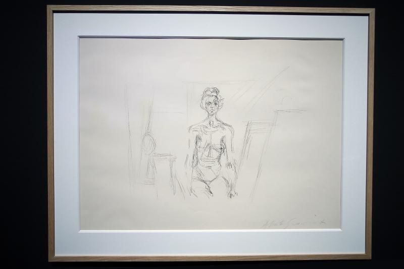 Zagreb: Eksponati izložbe Alberto Giacommeti u Umjetničkom paviljonu Zagreb: Eksponati izložbe Alberto Giacommeti u Umjetničkom paviljonu