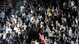 U sklopu prvog izdanja SuperUho Festivala na sibenskoj tvrdjavi sv Mihovila, na ljetnoj pozornici koncert je odrzao rock bend The National. Photo: Dusko Jaramaz/PIXSELL