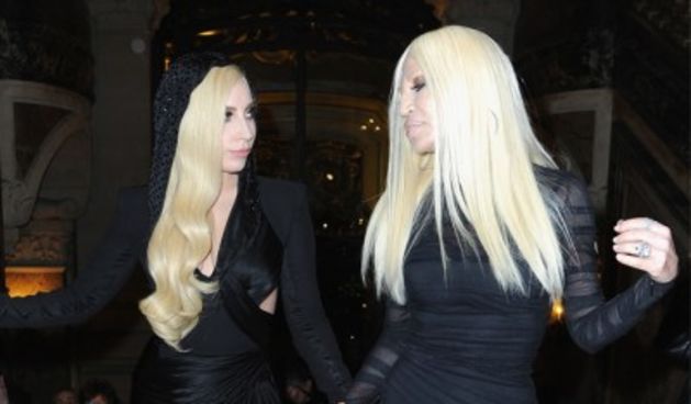 Lady gaga i Donatella Versace, gagamedia.net